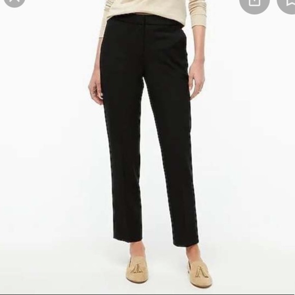 J crew black pants size 6 - Picture 1 of 10